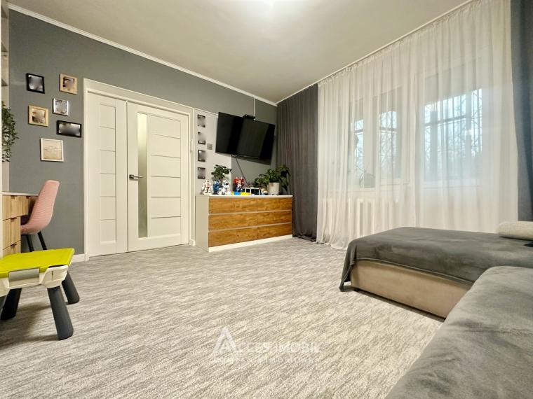 Ciocana, str. Mihail Sadoveanu, 2 camere. Euroreparație! De mijloc!: 3