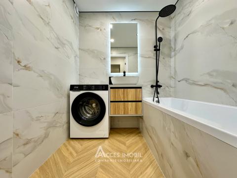 Чеканы, ул. Михаил Садовяну, 3 комнаты + гостиная. Серия 143! Евроремонт!: 15