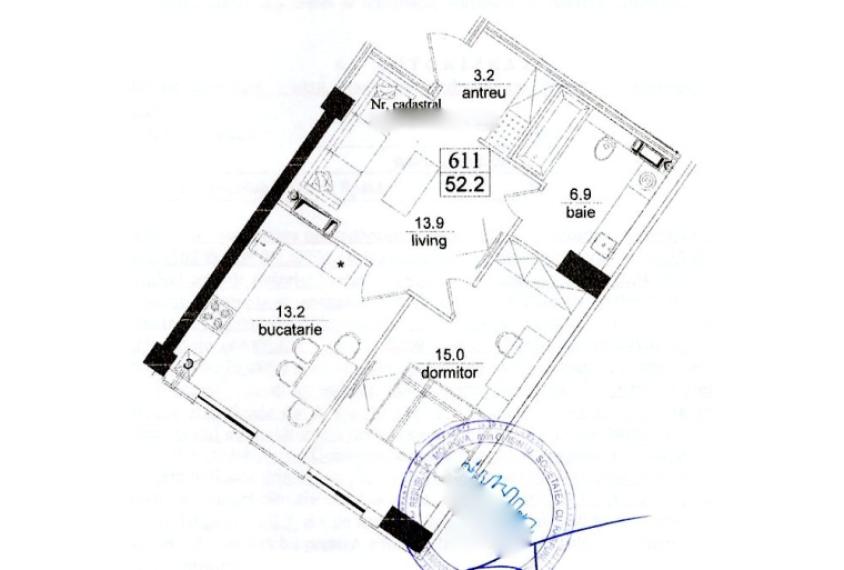 Estate invest!  ул. Буковина, Чеканы, 1 комнатa + гостиная. Белый вариант!: 1