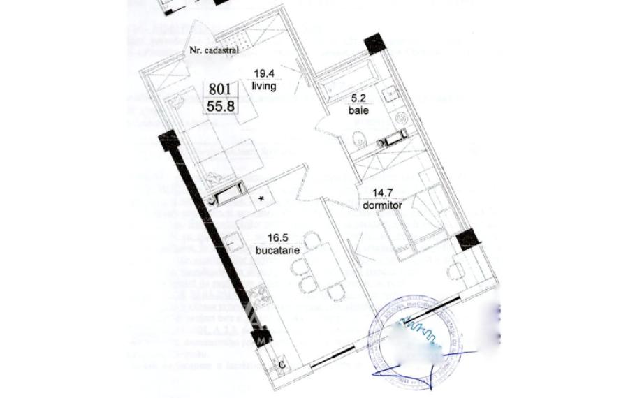 Estate invest!  ул. Буковина, Чеканы, 1 комнатa + гостиная. Белый вариант!: 1