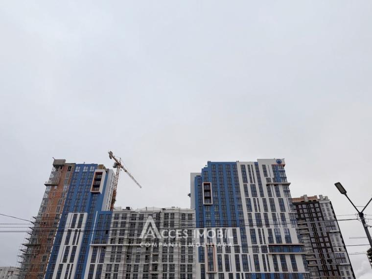 SMART HOME! Lagmar! Râșcani, str. Tudor Vladimirescu, 2 camere + living. Variantă albă!: 2