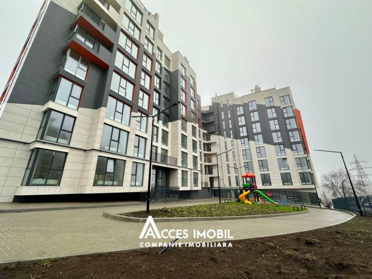 Solomon Construct! ул. Н. М. Спатару, Чеканы, 2 комнаты + гостиная. Белый вариант!: 2