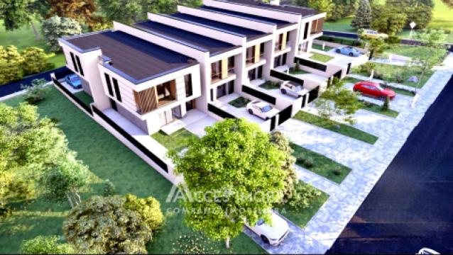 Casă în 2 niveluri! Grătiești, str. Prieteniei, 115m2 + 2 ari! Variantă albă! + Terasă!: 23