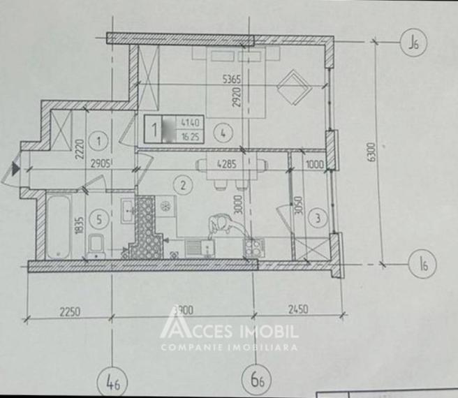 SkyHouse! Botanica, str. Dimineții, 1 cameră! Varianta Albă!: 5