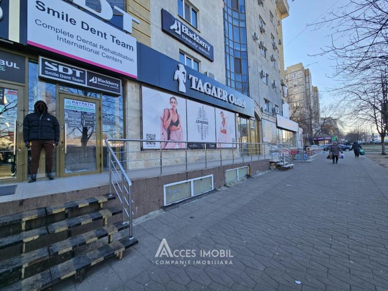 Chirie! Spațiu Comercial 180m2! Centru, str. Ismail! Euroreparație!: 1