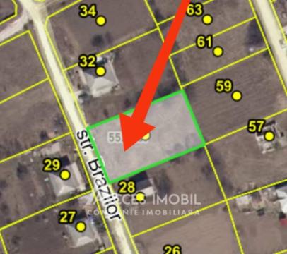 Teren pentru construcție 12 ari! Ialoveni, sat. Nimoreni!: 4