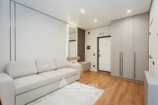 Golban Trade! Bloc Nou! Durlești, str. Regina Elisabeta, 1 cameră + living. Euroreparație!: 4