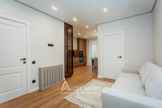 Golban Trade! Bloc Nou! Durlești, str. Regina Elisabeta, 1 cameră + living. Euroreparație!: 5