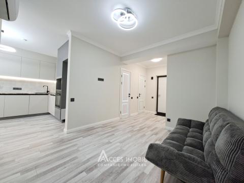 Braus! bd. Mircea cel Bătrân, Ciocana, 2 camere + living. Euroreparație!: 9