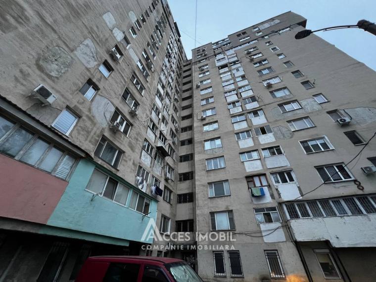 Râșcani, str. Florilor, 1 cameră. Euroreparație! De mijloc!: 8