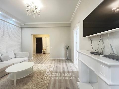 Chirie! Bloc Nou! Centru, str. Lev Tolstoi, 2 camere + living. Euroreparație!: 2