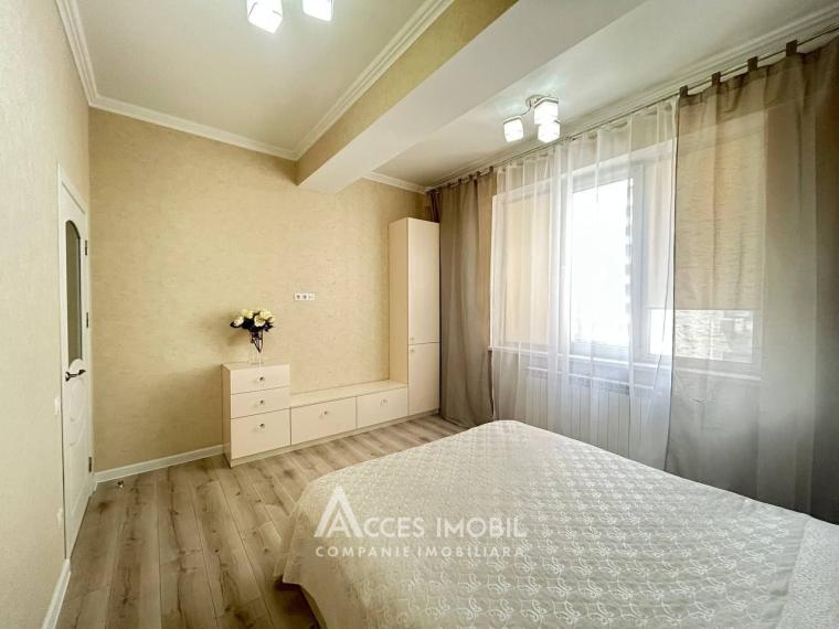 Chirie! Bloc Nou! Centru, str. Lev Tolstoi, 2 camere + living. Euroreparație!: 6