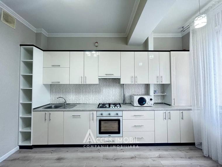 Chirie! Bloc Nou! Centru, str. Lev Tolstoi, 2 camere + living. Euroreparație!: 7