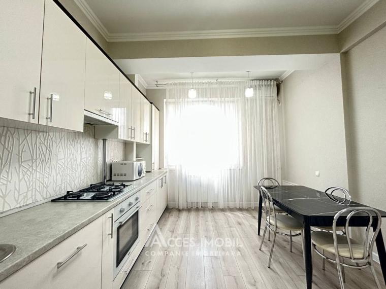 Chirie! Bloc Nou! Centru, str. Lev Tolstoi, 2 camere + living. Euroreparație!: 8