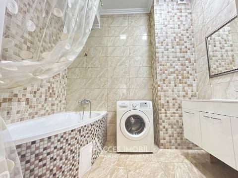 Chirie! Bloc Nou! Centru, str. Lev Tolstoi, 2 camere + living. Euroreparație!: 11