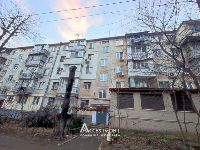 Botanica, str. Trandafirilor, 2 camere + living! Euroreparație! De mijloc!: 9