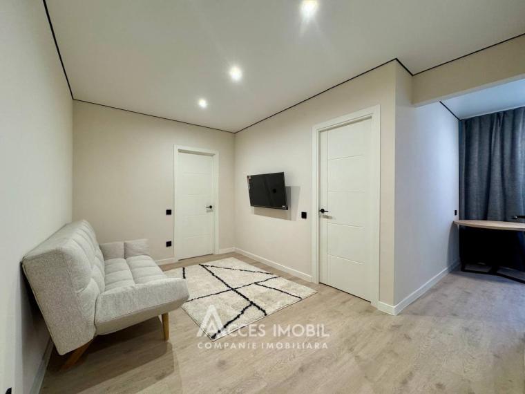 Buiucani, str. Ion Creangă, 2 camere + living. Euroreparație!: 6