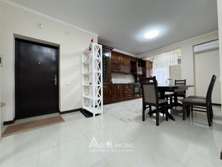 Centru, str. Albișoara, 2 camere + living. Euroreparație! Terasă 10 m2!: 7