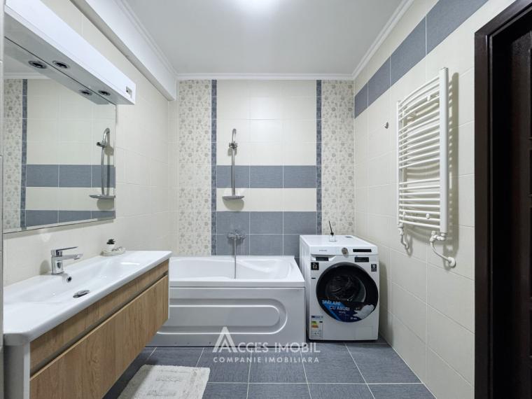 Centru, str. Albișoara, 2 camere + living. Euroreparație! Terasă 10 m2!: 13