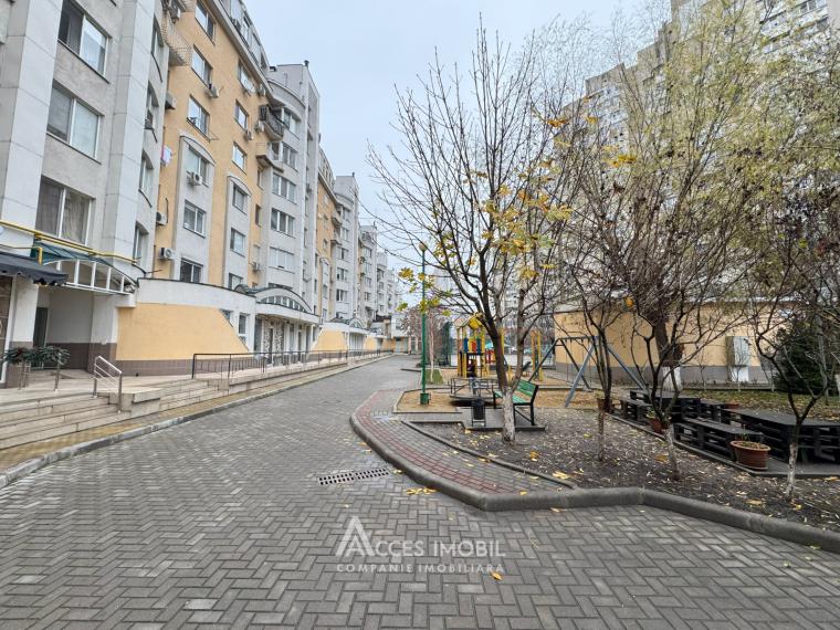 Centru, str. Albișoara, 2 camere + living. Euroreparație! Terasă 10 m2!: 18