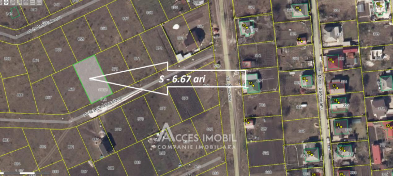 Teren pentru construcții 7 ari, Vadul lui Vodă, str-la Băile Herculane!: 2