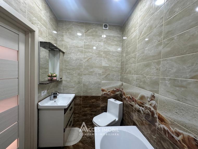 Bloc Nou! str. Cartușa, Durlești, 1 cameră + living. Euroreparație!: 7