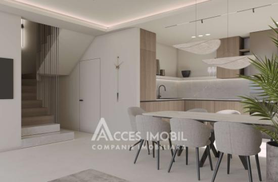 Casă în 2 niveluri! Grătiești, str. Prieteniei, 115m2 + 2 ari! Variantă albă! + Terasă!: 9