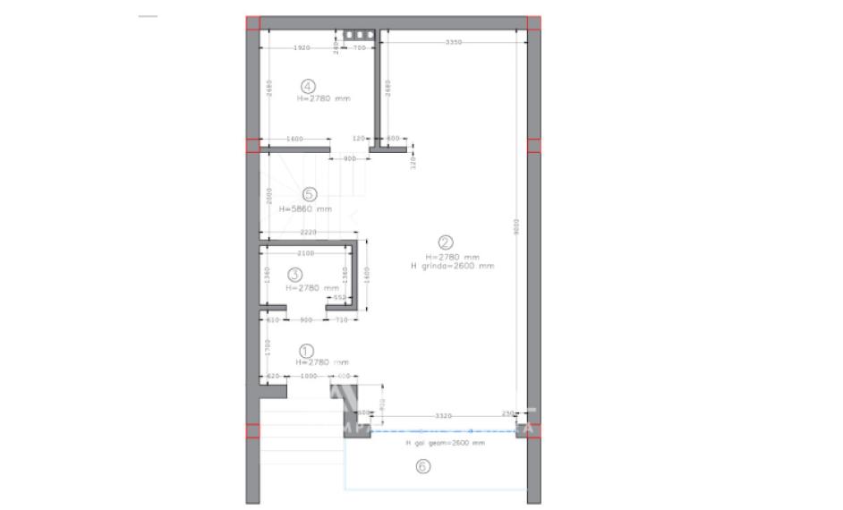 Casă în 2 niveluri! Grătiești, str. Prieteniei, 115m2 + 2 ari! Variantă albă! + Terasă!: 21