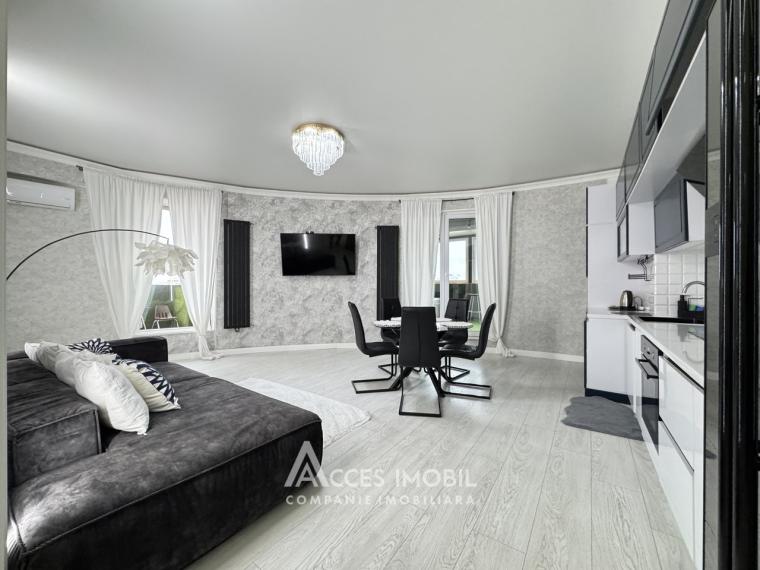 Пентхаус! Центр, бул. Штефан чел Маре — 2 комнаты + гостиная, Евроремонт!: 1
