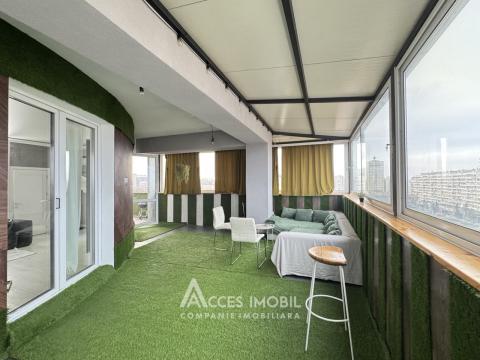 Пентхаус! Центр, бул. Штефан чел Маре — 2 комнаты + гостиная, Евроремонт!: 11