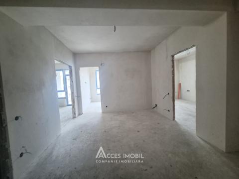 Satul German! Botanica, Națională street, 2 rooms + living. White Version!: 2