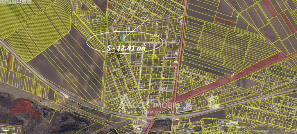 Land for construction 12 aries! Budesti,Serghei Lunchevici street!: 6