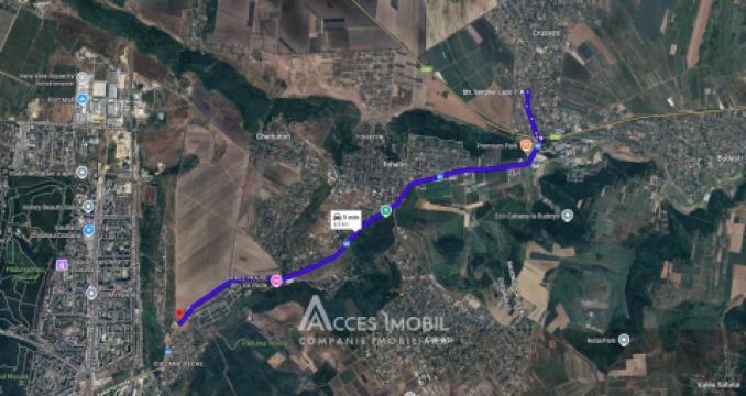 Land for construction 12 aries! Budesti,Serghei Lunchevici street!: 9