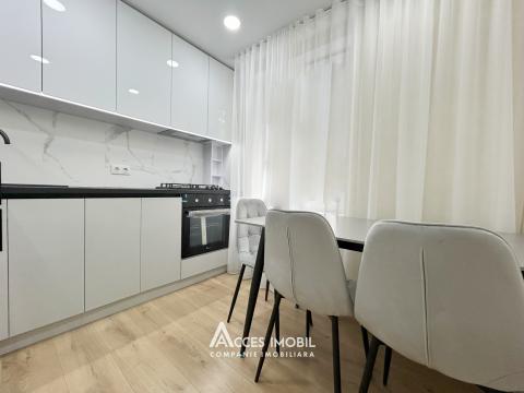 Râșcani, str. Andrei Saharov/N. Dimo, 2 camere + living. Euroreparație! + Terasă!: 5