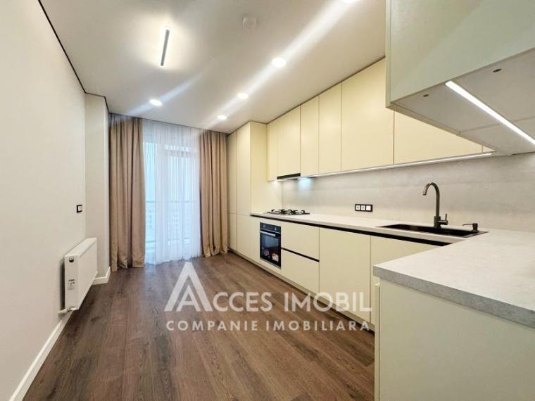 Bloc Nou! str. Nicolae Dimo, Durlești, 2 camere + living. Euroreparație!: 0