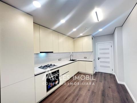 Bloc Nou! str. Nicolae Dimo, Durlești, 2 camere + living. Euroreparație!: 1