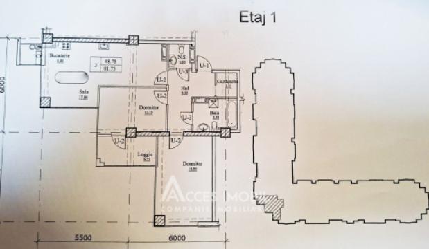 Newton House! Botanica, str. Grădina Botanică, 3 camere + living. Variantă Albă!: 1