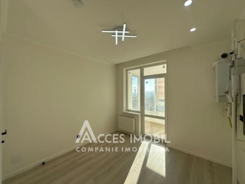 Astercon! Bloc Nou! Dumbrava, str. Durlești, 1 cameră + living. Euroreparație!: 4