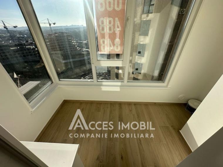 Astercon! Bloc Nou! Dumbrava, str. Durlești, 1 cameră + living. Euroreparație!: 5