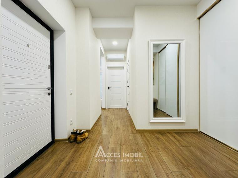 OASIS! Râșcani, str. Bogdan Voievod, 2 camere + living. Euroreparație!: 9