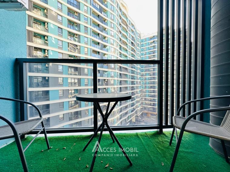 OASIS! Râșcani, str. Bogdan Voievod, 2 camere + living. Euroreparație!: 16