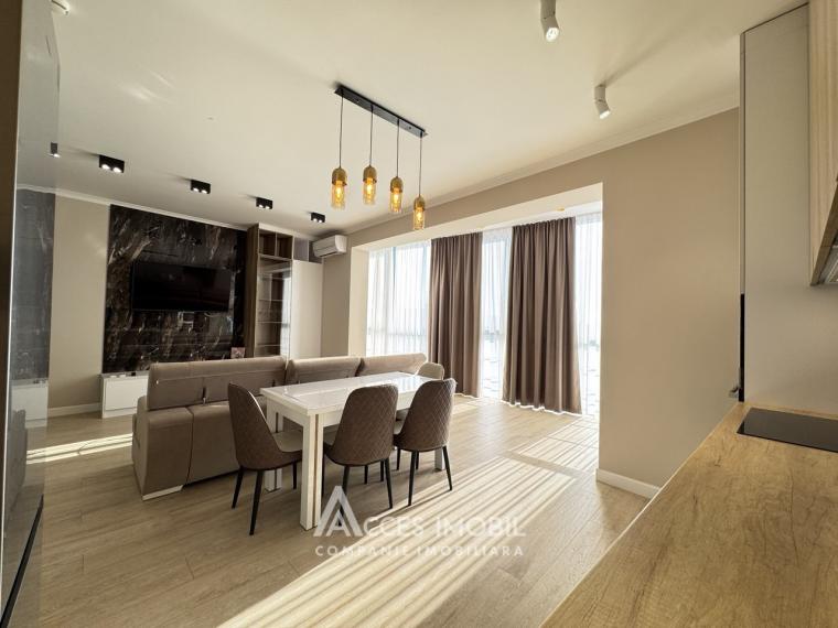 Chirie! Bloc Nou! str. N. Dimo, Râșcani, 1 cameră + living. Euroreparație!: 1