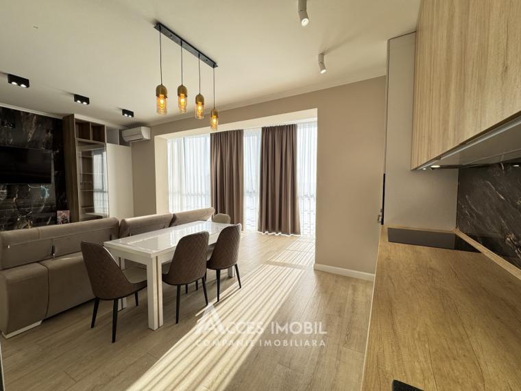 Chirie! Bloc Nou! str. N. Dimo, Râșcani, 1 cameră + living. Euroreparație!: 2