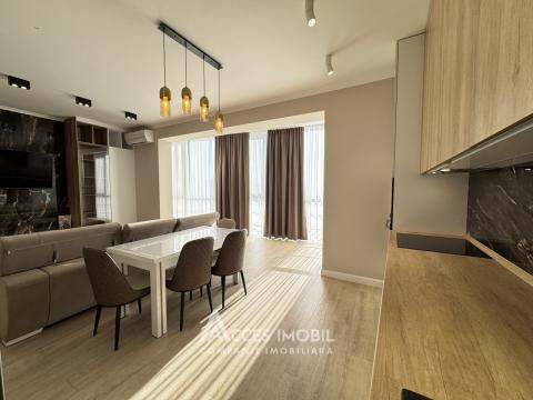 Chirie! Bloc Nou! str. N. Dimo, Râșcani, 1 cameră + living. Euroreparație!: 2