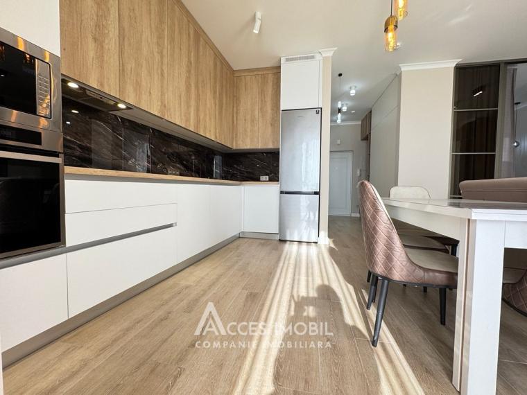 Chirie! Bloc Nou! str. N. Dimo, Râșcani, 1 cameră + living. Euroreparație!: 4