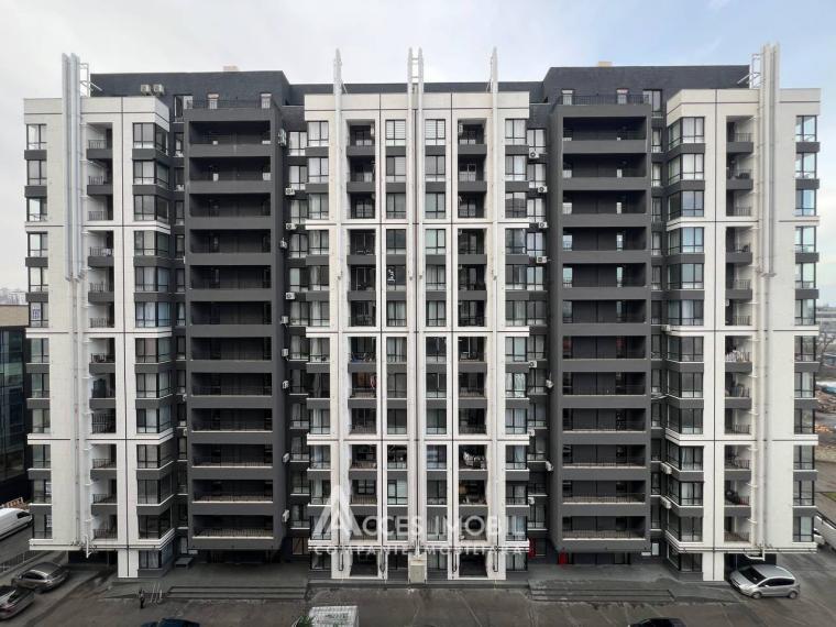 Inamstro! Bloc Nou! Buiucani, str. Calea Ieșilor, 1 cameră + living. Reparație Premium!: 9