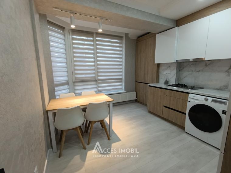 Buiucani, Liviu Deleanu street, 2 rooms + living. Euro repair!: 2