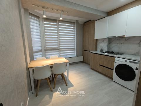 Buiucani, Liviu Deleanu street, 2 rooms + living. Euro repair!: 2