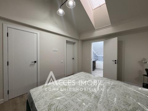 Basconslux! Penthouse în 2 nivele! Bloc Nou! Buiucani, bd. Alba Iulia, 2 camere + living. Euroreparație!: 6