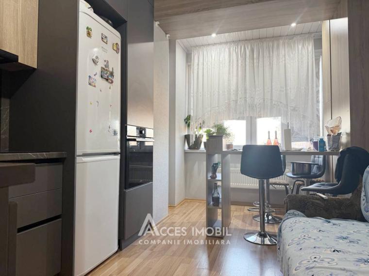 Chirie! Bloc nou! Botanica, str. Sarmizegetusa, 1 cameră + living. Euroreparație!: 1